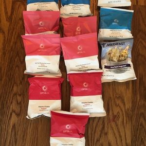 Optavia Snacks total of 12 bags